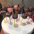 El cooksnap de Lets Alegria cuando hizo Cake pops (paletas de pastel).