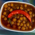 Kulsoom Bukhari's cooksnap of when they made Lahori cholay.