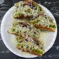 Amee Shaherawala's cooksnap of when they made સ્પાઈસી વેજ ચીઝ સેન્ડવીચ (Spicy Veg Cheese Sandwich Recipe In Gujarati).