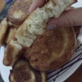 El cooksnap de Fiamma Luana Pieve cuando hizo Buñuelos de manzana con mezcla de harinas.
