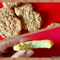 El cooksnap de Mara cuando hizo Galletas de avena y quesos 🧀 Galletas saladas de la vaga 🤭.