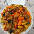 El cooksnap de armamosgroup cuando hizo Estofado de ternera con macarrones.