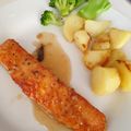 Cooksnap của FoxyFooc khi họ làm theo món Cá hồi sốt bơ chanh trong chớp mắt 😉