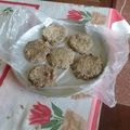 El cooksnap de Diogenes cuando hizo Hamburguesas de lentejas y verduras.