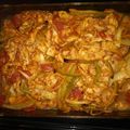 Bill Duffy's cooksnap of when they made Baked Chicken Fajitas - Heart Healthy.