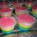 Cooksnap dari Niezka Ajah untuk resep 🌈Puding Pelangi🌈