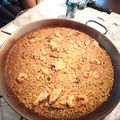 El cooksnap de Irene cuando hizo Paella (con pollo).
