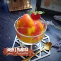 Cooksnap dari Erny Sulistyowati (Pawon Erny) untuk resep Sorbet Mangga Topping Strawberry