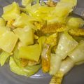 El cooksnap de Sarai Crespo Delgado cuando hizo Pollo al curry con piña y queso: En 5 minutos en el estuche de vapor Lékué.