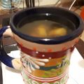 El cooksnap de Lulú Cárdenas cuando hizo Ponche de piña y tejocote.