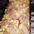 El cooksnap de Cesar cuando hizo Planchetta de carne.