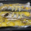 El cooksnap de Rodin cuando hizo Lubina con patatas al horno.