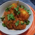 Nilam Lakhani's cooksnap of when they made દમ આલુ અને પરાઠા.