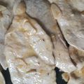 El cooksnap de Marta cuando hizo Filetes de pollo con vino blanco y ajos.