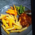 Cooksnap dari Biyan Qiblat Widi Astuti untuk resep Steak Tempe saus Barbeque