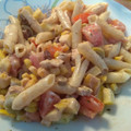 El cooksnap de Sheila Rodriguez cuando hizo Ensalada de pasta a la toscana.