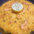 El cooksnap de Tonysantos cuando hizo Paella de marisco.