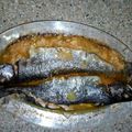 El cooksnap de Rocío Rino cuando hizo Trucha rellena de calabacín.