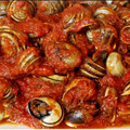 El cooksnap de Mar cuando hizo Cabrillas a la vizcaína.