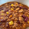bobci7572@gmail.cim Cooksnap-ja, amikor elkészítette a(z) Mexikói Chilis bab alappor nélkül GM receptet.