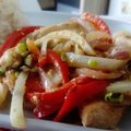 El cooksnap de Delys cuando hizo Pollo con pimientos y cebollas!.