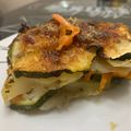 El cooksnap de Claudia Farah cuando hizo Budín de verduras vegano.