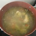 El cooksnap de Deisy cuando hizo Sopa de pollo con verduras casera.