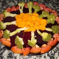 El cooksnap de María Luz Castellanos cuando hizo Ensalada de remolachas, brócoli, tomate y zanahoria 🌿.