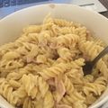 El cooksnap de Paola Videla cuando hizo Crespos tricolor con salsa Alfredo.