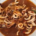 Cooksnap dari Maulida Elbayawy untuk resep Cumi/Sotong Saus Padang Rasanya Mantab ala Restaurant