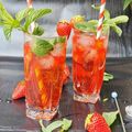 il Paola Catalano quando ha preparato Aperitivo analcolico ai lamponi