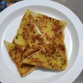 Cooksnap dari Yasminda Agnilanti Amriza untuk resep Garlic Bread (Kreasi Roti Tawar)