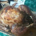 El cooksnap de Patricia Vergara cuando hizo Pavo relleno de Navidad.