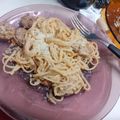 El cooksnap de gomensoro cuando hizo Salsa de langostinos.