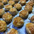 Anita Tóth Cooksnap-ja, amikor elkészítette a(z) Teljes kiőrlésű tönkölylisztes-túrós pogácsa receptet.