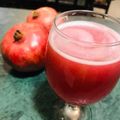Zobia Sajjad's cooksnap of when they made Anar juice.