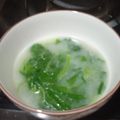 Cooksnap dari iriani mahardika untuk resep Bobor Bayam Santan