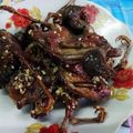 Cooksnap của Ngọc Đặng khi họ làm theo món Chim cút chiên bơ