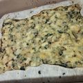 El cooksnap de Yeniffer Cabrera cuando hizo Tarta de cebolla y queso.