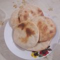 El cooksnap de Giovana cuando hizo Pan pita.
