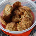 El cooksnap de Aldana Tognoli cuando hizo Galletitas de avena y coco.