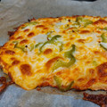 El cooksnap de Kike Rubio cuando hizo Masa pizza proteica con base de pollo.