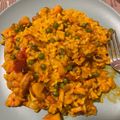 El cooksnap de NICO SEPULVEDA cuando hizo Arroz meloso de marisco.