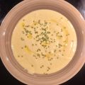 El cooksnap de Miriam cuando hizo Vichyssoise.