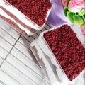 Cooksnap dari Nggie Herlangga untuk resep Red Velvet Cheesecake (2 Telur)
