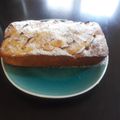 El cooksnap de Claudia Techera cuando hizo Budín de manzana.