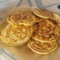 El cooksnap de Andrea cuando hizo Panqueques Americanos.