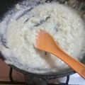 El cooksnap de Lis Morales cuando hizo Salsa Blanca.