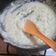 El cooksnap de Lis Morales cuando hizo Salsa Blanca.