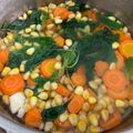 Cooksnap dari Astrid_Achied untuk resep Sayur Bayam Bening Jagung dan Wortel